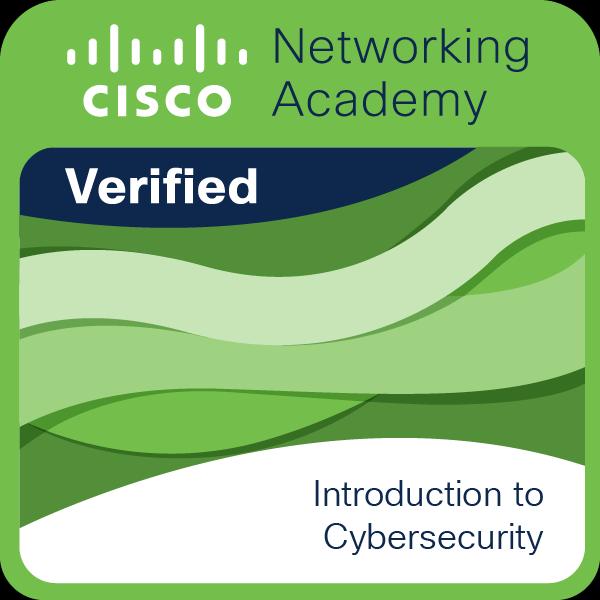 Badge Cisco Introduction to Cybersecurity